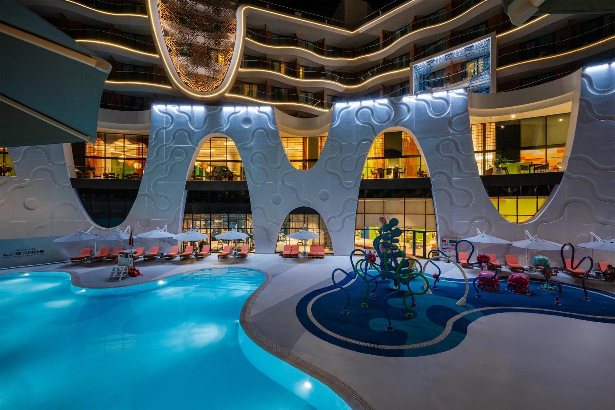 The Land Of Legends Nickelodeon Hotel Antalya Belek Exterior foto